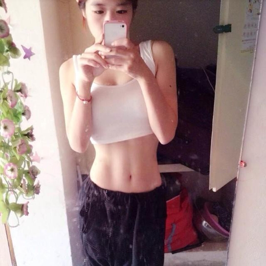 Quá khứ nặng gần 90kg của hotgirl phòng gym Trung Quốc - Ảnh 8. Quá khứ nặng gần 90kg của hotgirl phòng gym Trung Quốc - Ảnh 8.