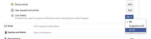 Suốt ng&agrave;y thấy th&ocirc;ng b&aacute;o live video tr&ecirc;n Facebook? Đ&acirc;y l&agrave; c&aacute;ch tắt n&oacute; đi - Ảnh 2.
