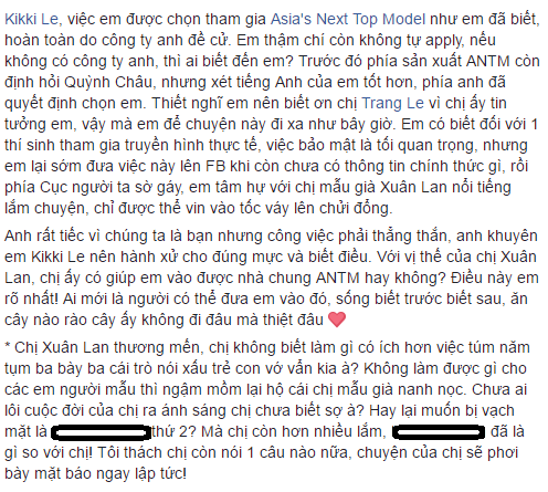 Hà Anh, Xuân Lan, Đỗ Mạnh Cường - Khi người cũ quay lưng với Vietnams Next Top Model - Ảnh 12.
