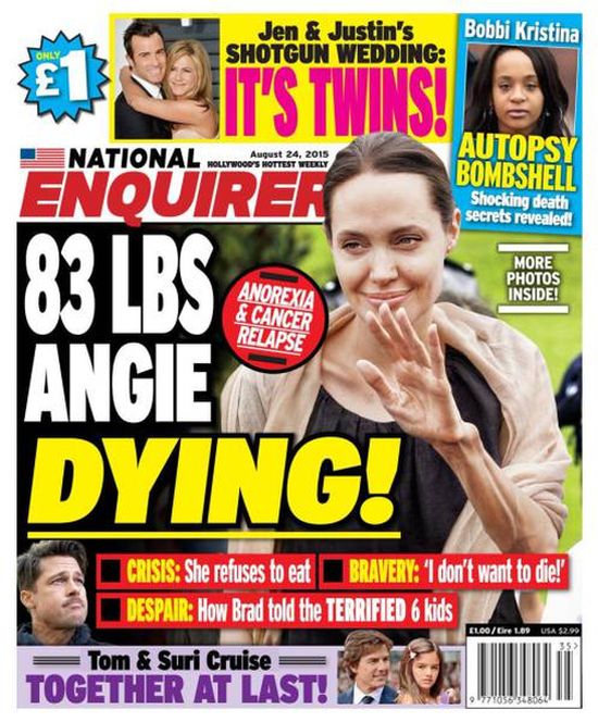 Angelina Jolie giờ đây chỉ còn 34 kg dù cao gần 1m70? - Ảnh 3.