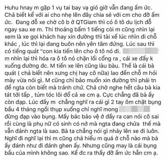 H&agrave; Nội: Người phụ nữ mang bầu 4 th&aacute;ng bị giật t&oacute;c, đ&aacute;nh đập ngay trước cổng Văn Miếu - Ảnh 2.