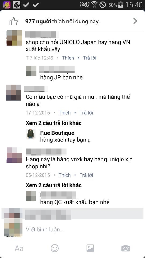 Một chủ shop ở Hà Nội bị tố bán hàng nhái quần áo Uniqlo với giá đắt đỏ - Ảnh 5.