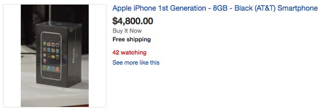 Đừng tưởng tậu iPhone 7 là ngon, iPhone 2G cổ lỗ sĩ mới đáng giá cả gia tài - Ảnh 2.