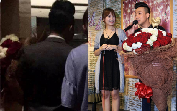 Fan bất ngờ khi phát hiện Trấn Thành tặng hoa Hari bằng chính bó hoa anh đã cầu hôn cô trước đó - Ảnh 1.