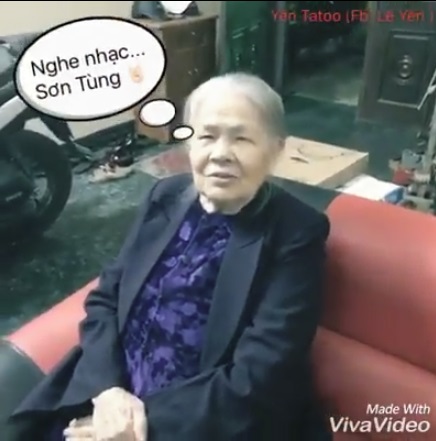 B&agrave; ngoại 90 tuổi th&iacute;ch m&ecirc; nhạc Sơn T&ugrave;ng M-TP - Ảnh 3.