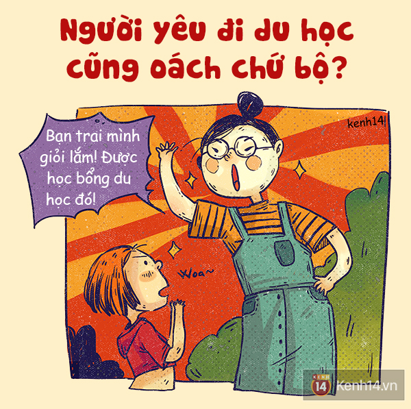 Tranh vui: Yêu xa khổ mà không khổ! - Ảnh 3.