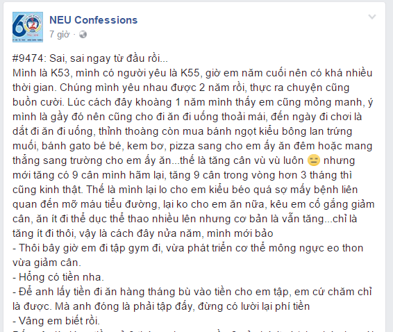 Gầy đưa đi ăn cho béo, béo cho tiền đi tập gym, người đẹp một chút yêu luôn thằng khác - Ảnh 1.