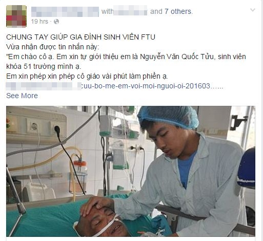 X&uacute;c động chuyện ch&agrave;ng trai 20 tuổi vất vả l&agrave;m c&ocirc;ng nh&acirc;n nu&ocirc;i 3 người th&acirc;n bị bỏng nặng - Ảnh 1.