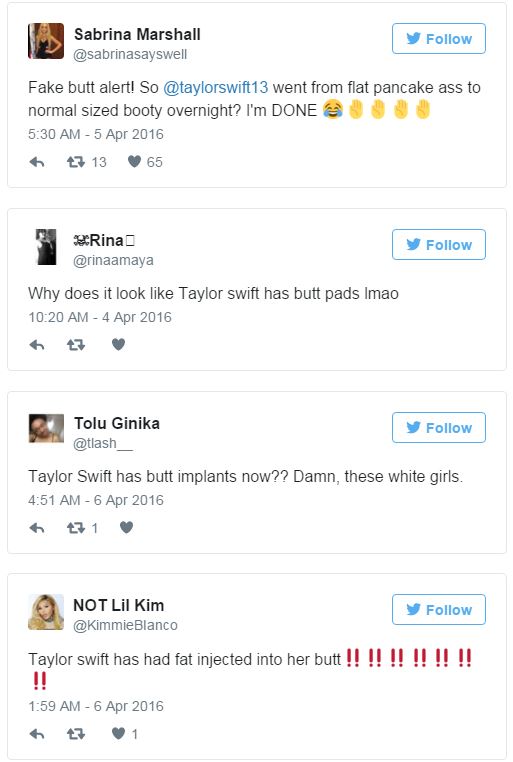 Gợi cảm bất ngờ, Taylor Swift bị nghi phẫu thuật độn v&ograve;ng 3 - Ảnh 6.
