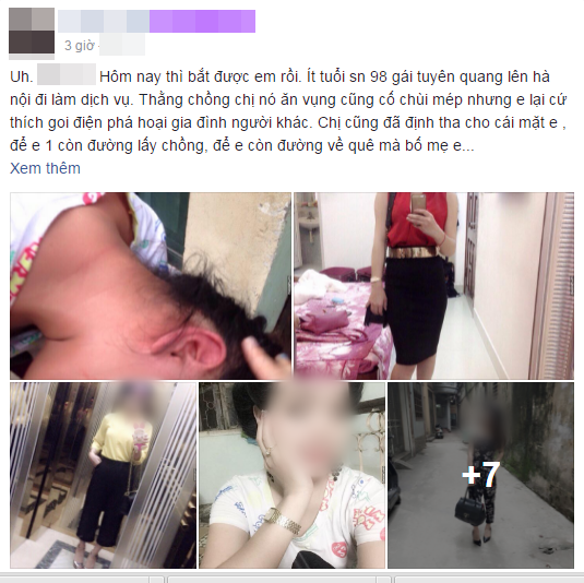 Cô gái trẻ bị đánh tơi tả vì dám thách thức vợ của người tình - Ảnh 1.