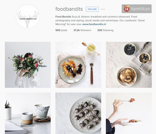 Gặp gỡ cặp đôi chụp ảnh đồ ăn đẹp nhức nhối trên Instagram