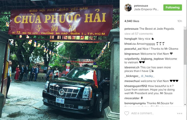 Xem lại những khoảnh khắc ở Việt Nam của Tổng thống Mỹ Obama tr&ecirc;n Instagram - Ảnh 13.