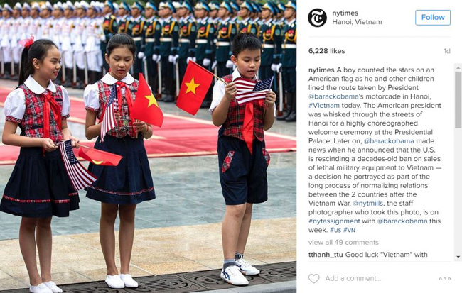 Xem lại những khoảnh khắc ở Việt Nam của Tổng thống Mỹ Obama trên Instagram - Ảnh 5.
