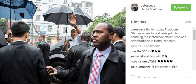 Xem lại những khoảnh khắc ở Việt Nam của Tổng thống Mỹ Obama trên Instagram - Ảnh 10.