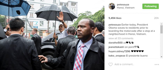 Xem lại những khoảnh khắc ở Việt Nam của Tổng thống Mỹ Obama tr&ecirc;n Instagram - Ảnh 10.