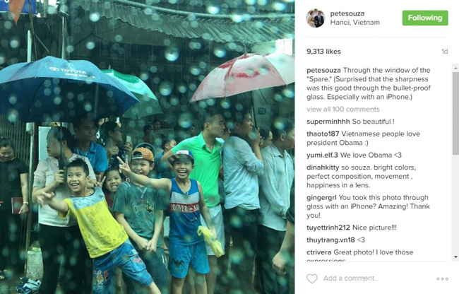 Xem lại những khoảnh khắc ở Việt Nam của Tổng thống Mỹ Obama tr&ecirc;n Instagram - Ảnh 11.