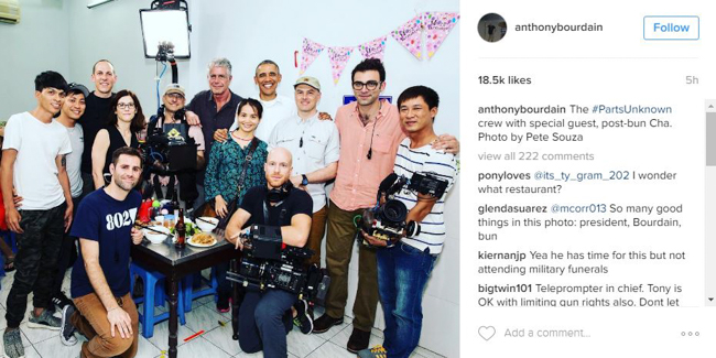 Xem lại những khoảnh khắc ở Việt Nam của Tổng thống Mỹ Obama tr&ecirc;n Instagram - Ảnh 9.