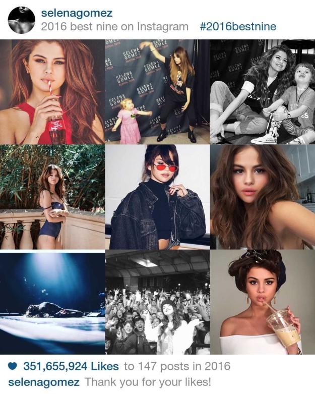 Những người nổi tiếng nhận được lượng like gây choáng trên Instagram trong năm qua - Ảnh 1.