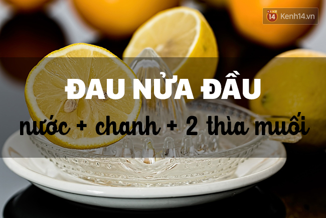 Khi n&agrave;o đau đầu, uống nước chanh muối l&agrave; khỏi chỉ sau v&agrave;i ph&uacute;t - Ảnh 1.