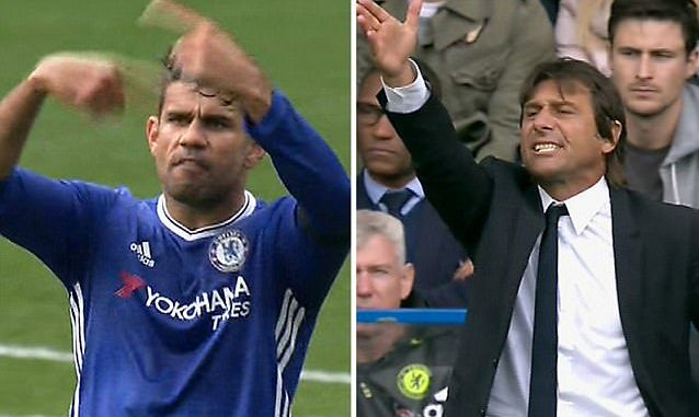 Diego Costa đ&ograve;i xin ra nghỉ, nhưng bị HLV Conte &eacute;p đ&aacute; đủ 90 ph&uacute;t - Ảnh 1.