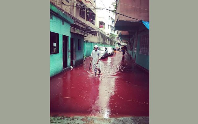 Đường phố nhuộm màu đỏ máu trong lễ hiến sinh của người Hồi giáo khiến ai cũng phải rùng mình - Ảnh 9.