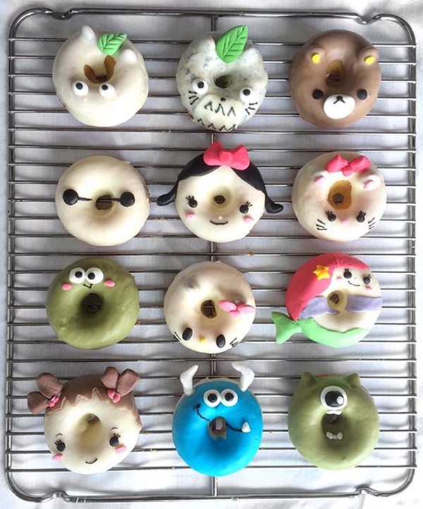 Đội quân bánh donut ngọt ngào đến từ thế giới hoạt hình - Ảnh 9.
