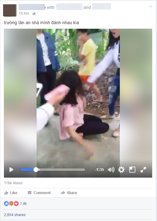 Nữ sinh Hải Phòng bị đánh hội đồng, lột đồ bắt quỳ gối xin lỗi vì mâu thuẫn trên facebook - Ảnh 1.