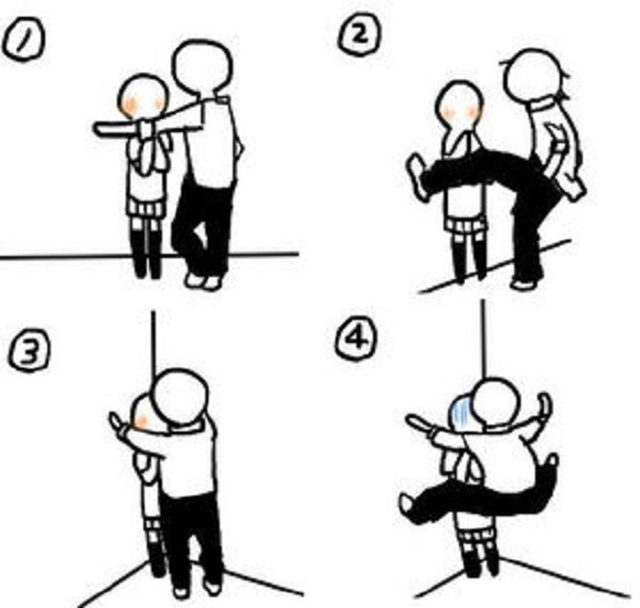 Tỏ t&igrave;nh đối phương với phương ph&aacute;p kabe-don bằng... ch&acirc;n, bạn đ&atilde; thử chưa? - Ảnh 8.