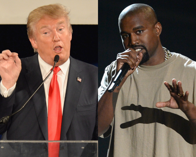 Kim ủng hộ bà Clinton, nhưng Kanye lại bất ngờ đứng về phía Tổng thống Trump - Ảnh 2.