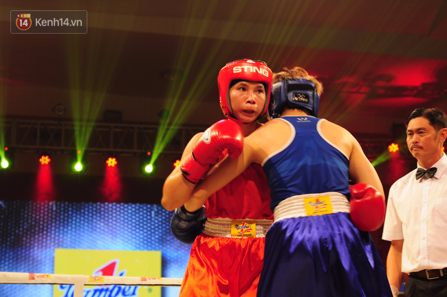 Sơn nữ boxing Lừu Thị Duyên thua chung kết Đấu trường thép Việt Nam 2016 - Ảnh 2.