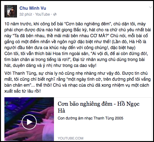 Sao Việt đau lòng, thương nhớ trước sự ra đi của nhạc sĩ Thanh Tùng - Ảnh 3.