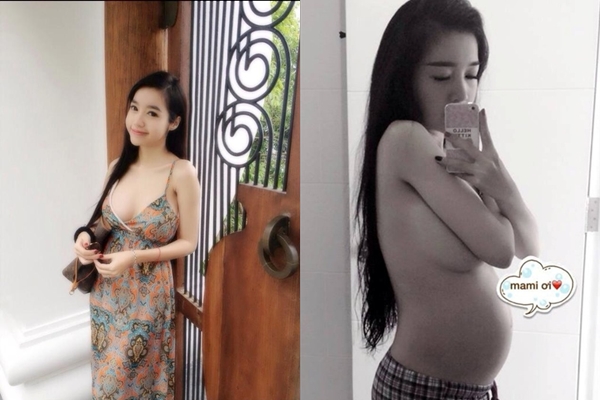 Đọ vẻ xinh đẹp của hotgirl Việt khi bầu bí - Ảnh 22.