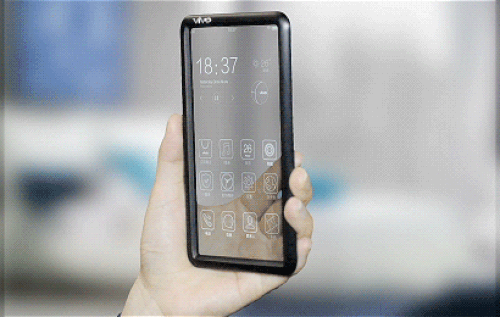 Chiêm ngưỡng smartphone hai màn hình cảm ứng trong suốt siêu độc của Đại Uý Song Joong Ki - Ảnh 2.