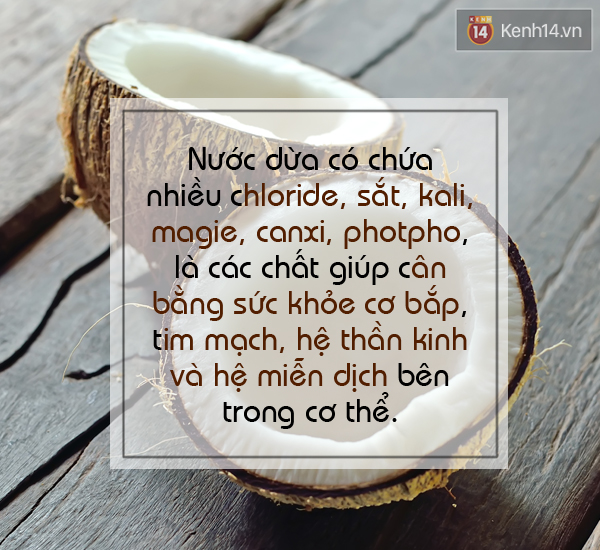 Tác dụng tuyệt vời của dừa tươi tới sức khỏe và sắc đẹp - Ảnh 5.