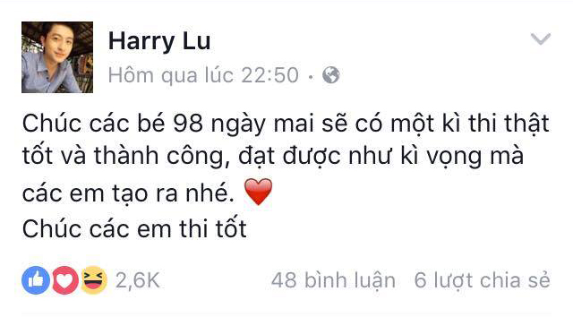 Sĩ tử ơi, các sao Việt có đôi lời chúc đến các bạn này! - Ảnh 12.