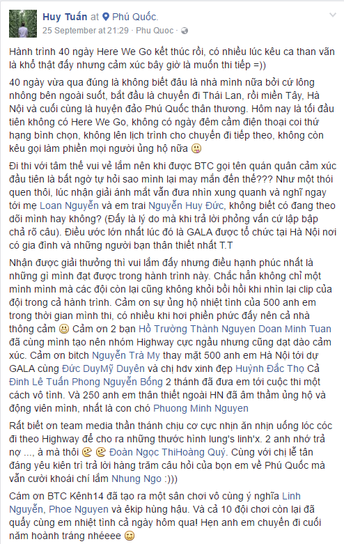 Here We Go kh&ocirc;ng chỉ l&agrave; cuộc thi, m&agrave; đấy thật sự l&agrave; h&agrave;nh tr&igrave;nh đ&aacute;ng nhớ của tuổi trẻ - Ảnh 36.