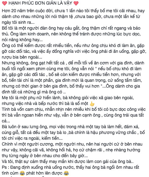 Phía sau bức ảnh bình dị này là một chặng đường 2 thập kỷ yêu thương - Ảnh 1.