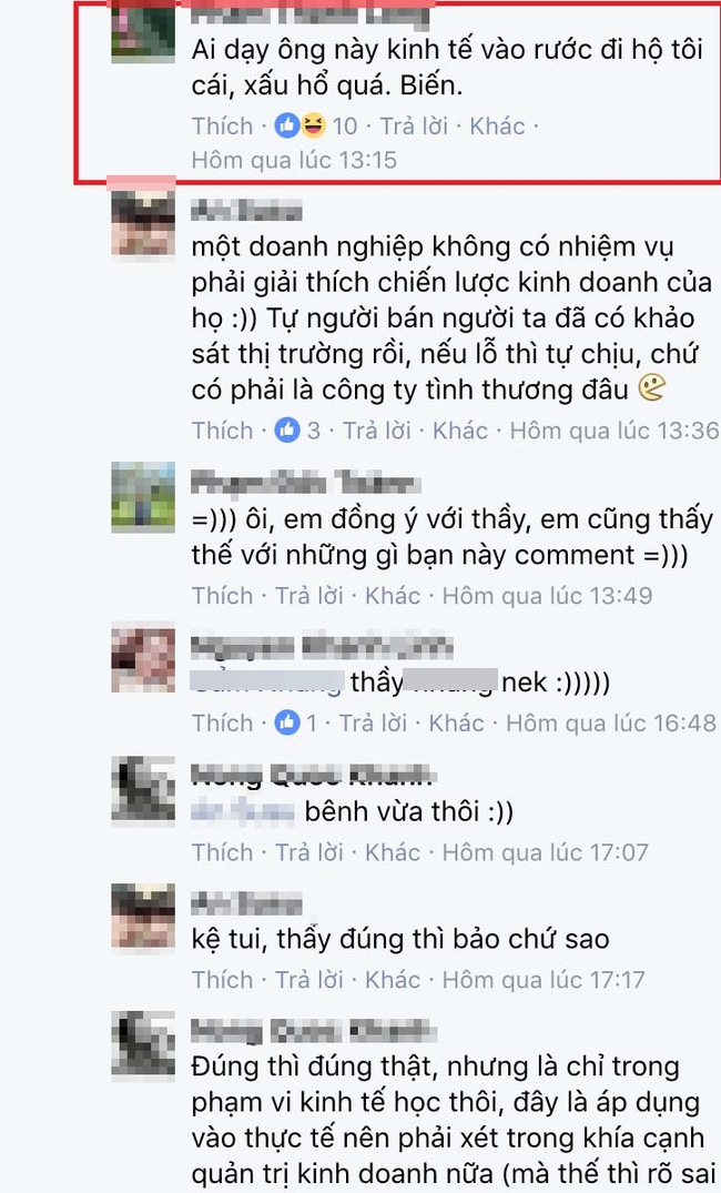 Giảng viên NEU chửi sinh viên là ngu học, thần kinh trên facebook - Ảnh 3.