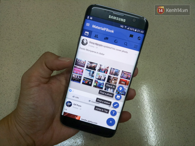 Chán giao diện cũ, hãy đổi mới Facebook theo phong cách thiết kế phẳng tuyệt đẹp này - Ảnh 1.