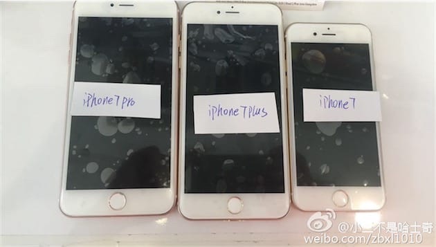 Bộ ba iPhone 7 lần lượt rủ nhau cùng xuất hiện vô cùng rõ nét - Ảnh 1.