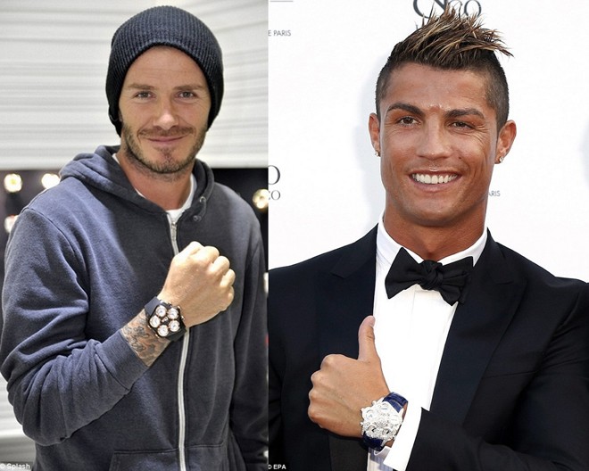 Công Vinh chơi đồng hồ không kém Beckham và Ronaldo - Ảnh 1. Công Vinh chơi đồng hồ không kém Beckham và Ronaldo - Ảnh 1.