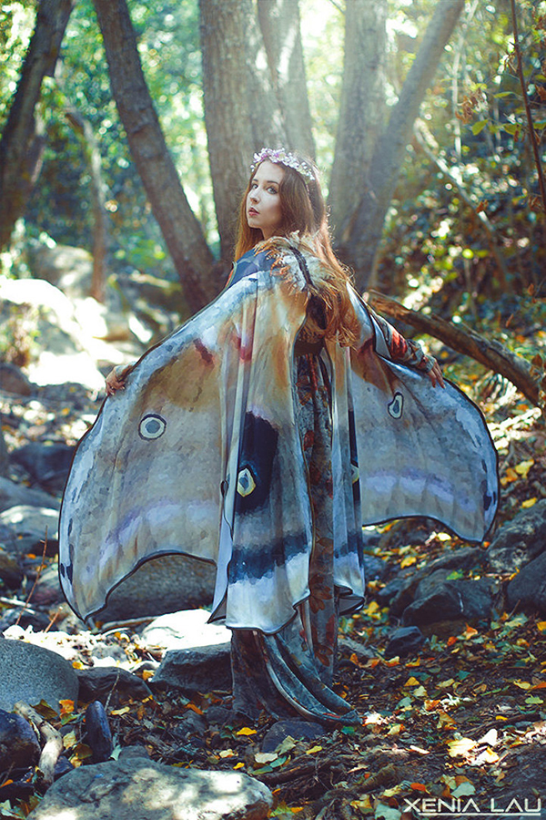 Hóa thân thành cánh bướm bay bổng cùng bộ khăn đẹp đến ma mị - Ảnh 5.