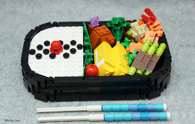 Nghệ sĩ xếp hình khéo léo biến hóa lego thành các món ăn ngon mắt - Ảnh 5.