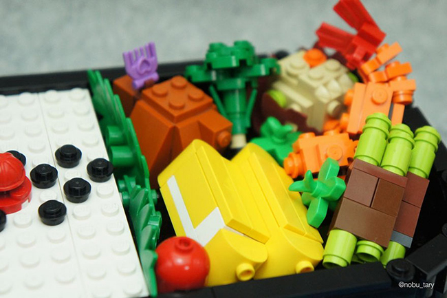 Nghệ sĩ xếp hình khéo léo biến hóa lego thành các món ăn ngon mắt - Ảnh 6.