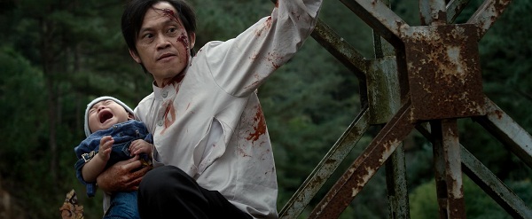 Hoài Linh hung ác, chĩa dao vào Dương Cẩm Lynh trên poster phim kinh dị - Ảnh 7.