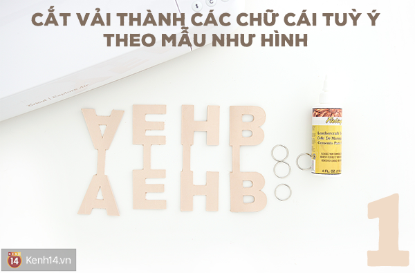 Từ 1 miếng vải làm được đủ kiểu móc chìa khóa, móc túi siêu dễ - Ảnh 1.