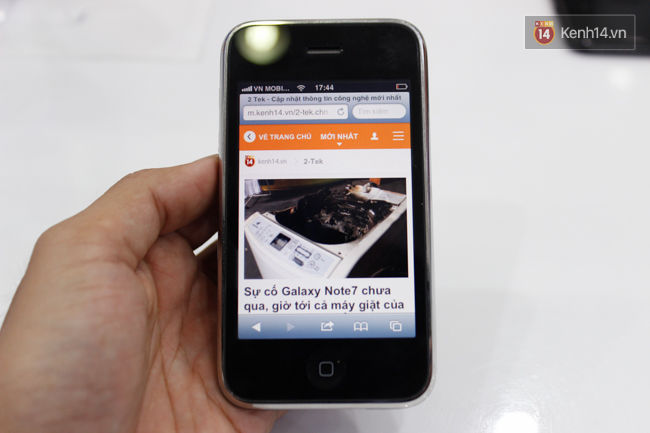 iPhone 3GS màu đen bất ngờ xuất hiện tại Việt Nam với giá chưa đến 2 triệu đồng - Ảnh 1.
