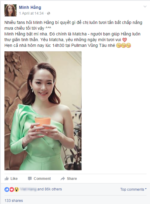 Điểm danh các thành viên nổi tiếng của Hội mê Matcha - Ảnh 1.