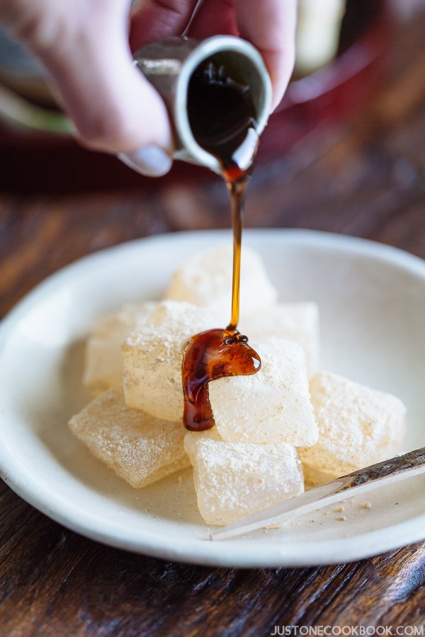 Cách làm warabi mochi - món bánh sang chảnh chỉ quý tộc Nhật Bản mới ăn - Ảnh 8.