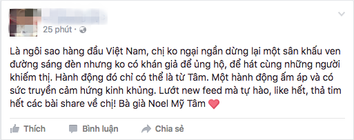 Dân mạng đồng loạt chia sẻ hành động đẹp trong đêm Giáng sinh của Bà già Noel Mỹ Tâm - Ảnh 5.